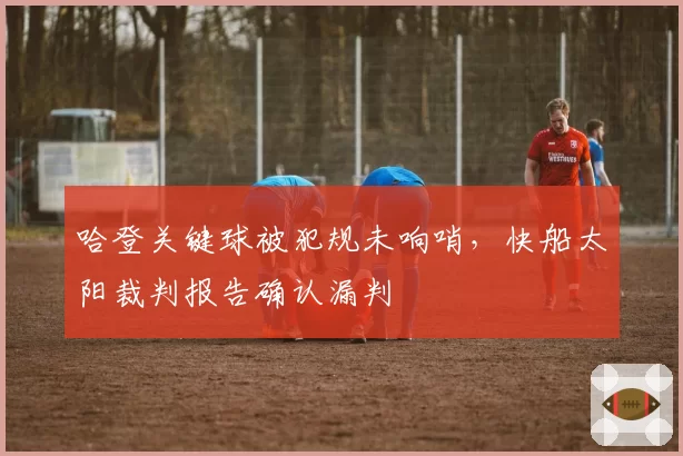 哈登关键球被犯规未响哨，快船太阳裁判报告确认漏判